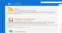 Desktop Screenshot of extensiblecatalog.org